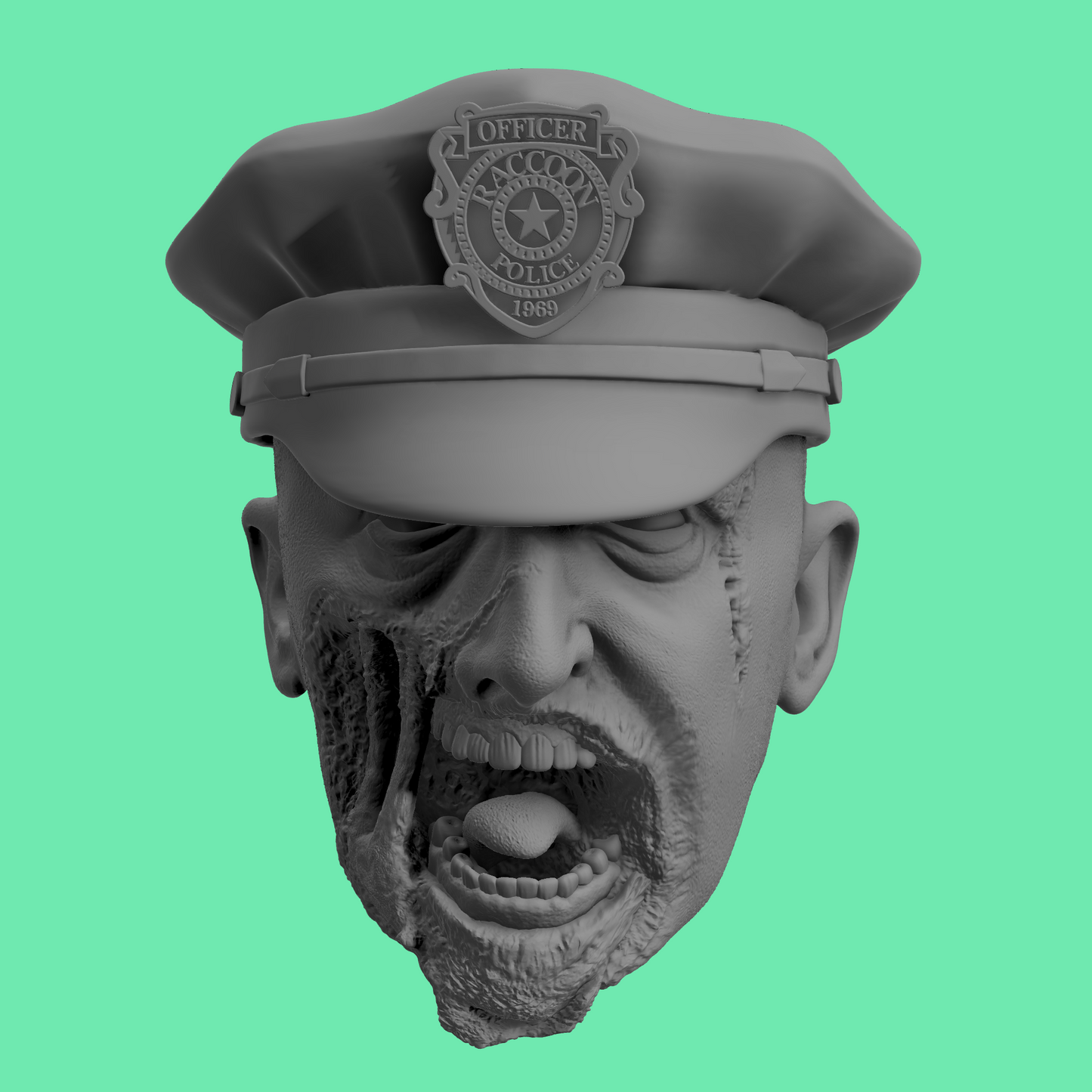 Resident Evil 2 Zombie Heads