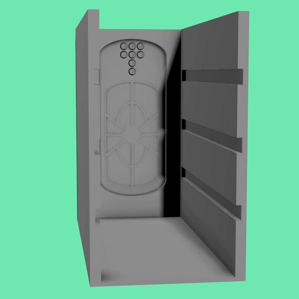 Trash Compactor Book Nook