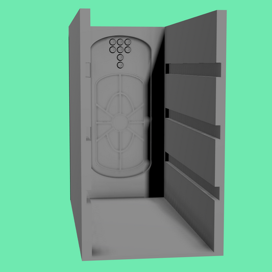 Trash Compactor Book Nook