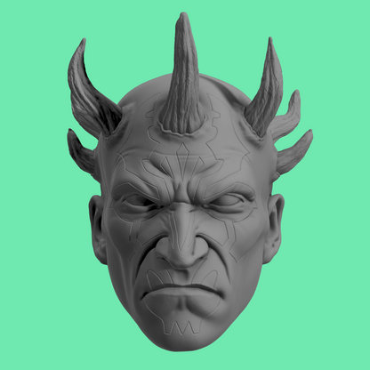 Savage Opress Head Sculpts