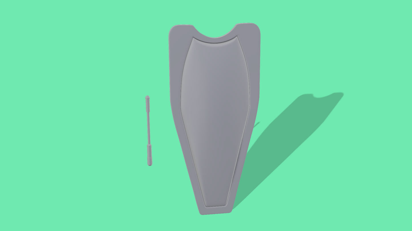 Riot Clone Trooper Shield and Baton