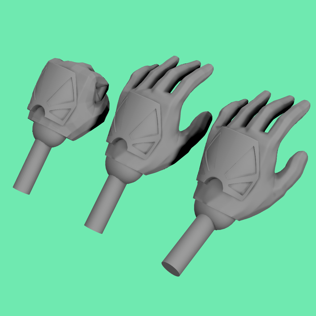 High Republic Gauntlets and Hands