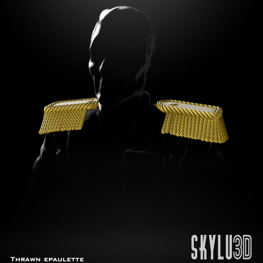 Thrawn Epaulette Shoulder Pads