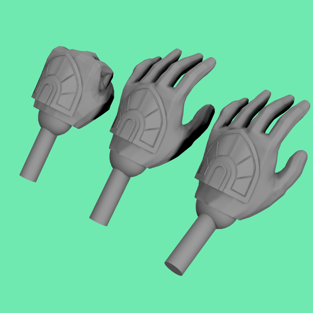 High Republic Gauntlets and Hands