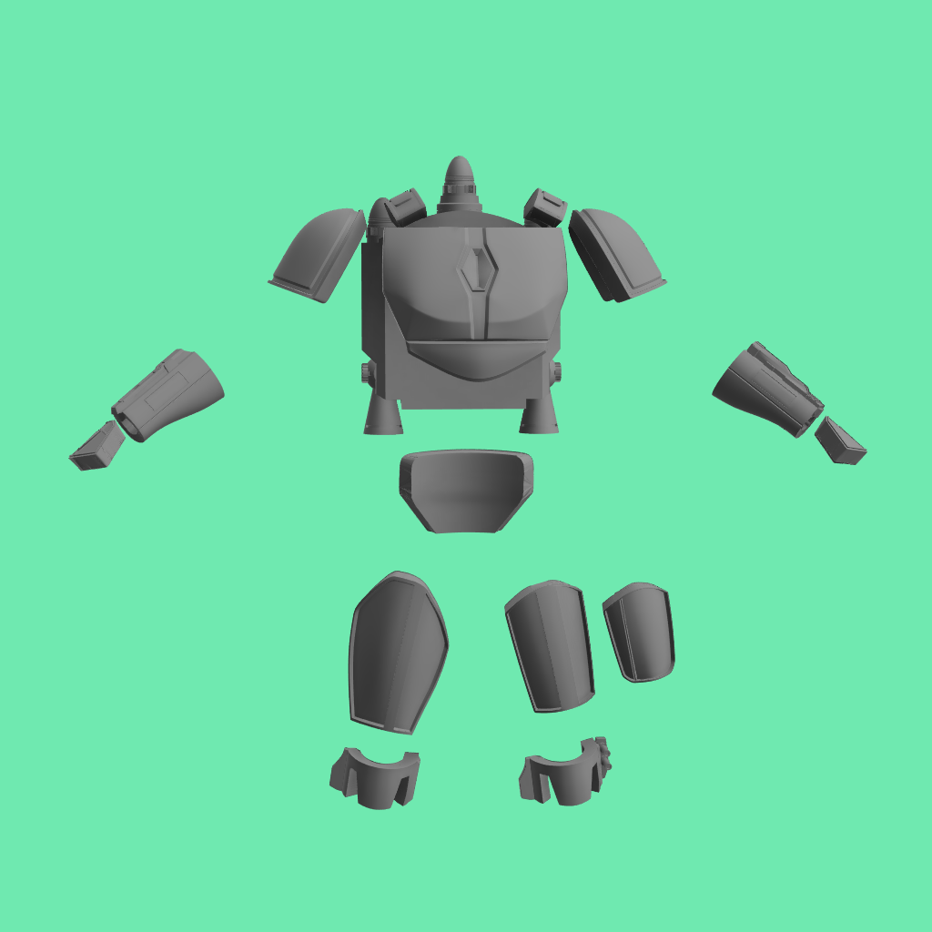 Grogu Helmet and Armor