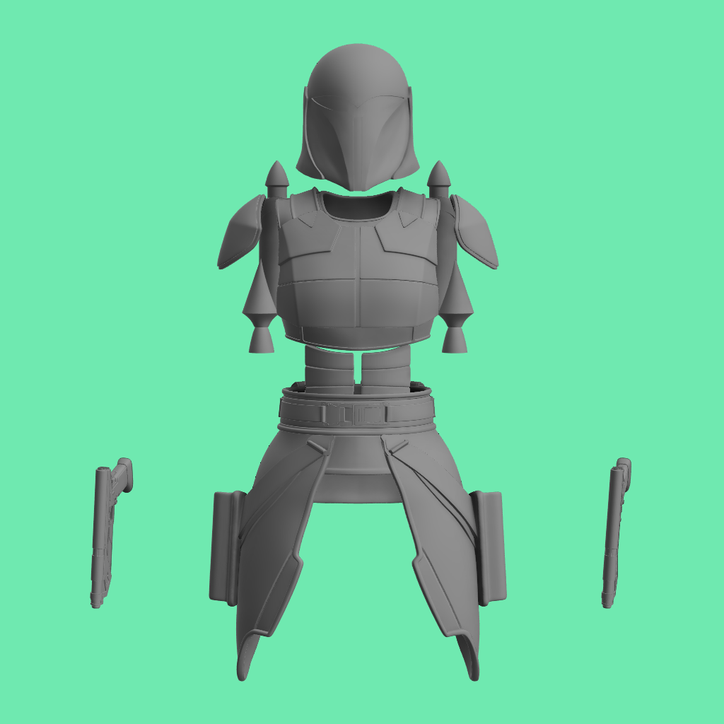 Mandalorian Super Commando Female