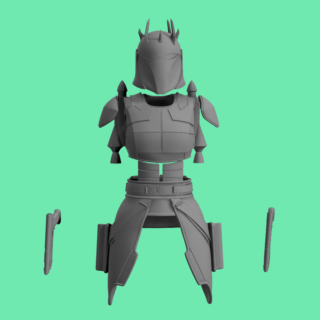 Mandalorian Super Commando Female