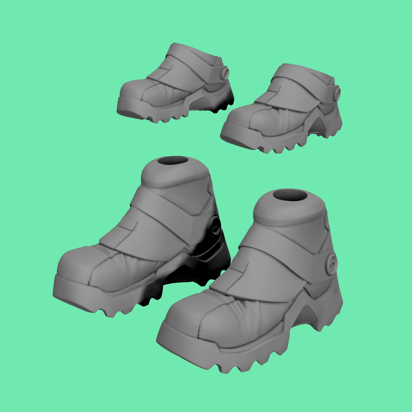 Commando Boots By Talon