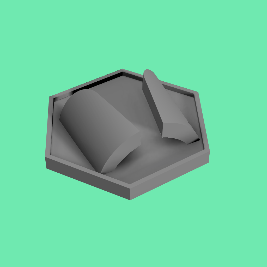 Mini Hex Foot Stands