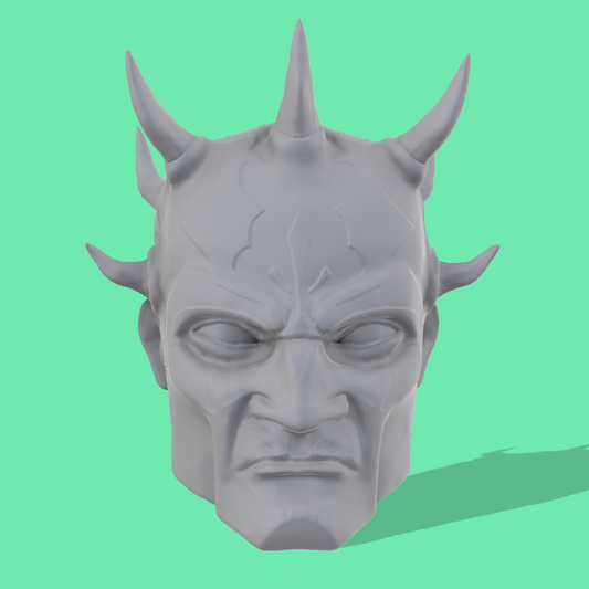 Animated Savage Head Sculpt