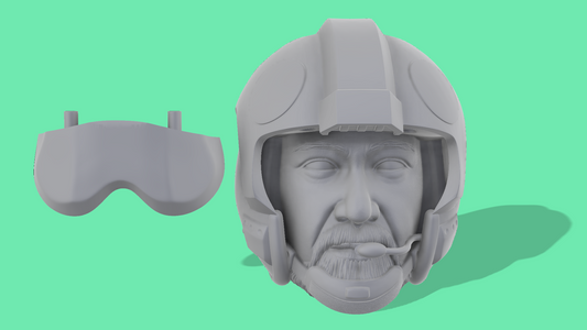 Captain Carson Teva Head Helmet