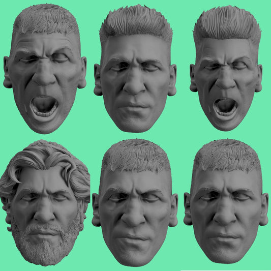 Punisher Head Varients