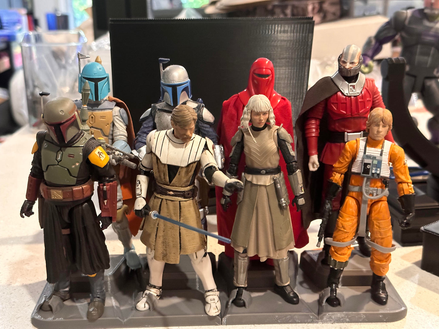 IKEA SKADIS Figure Stand