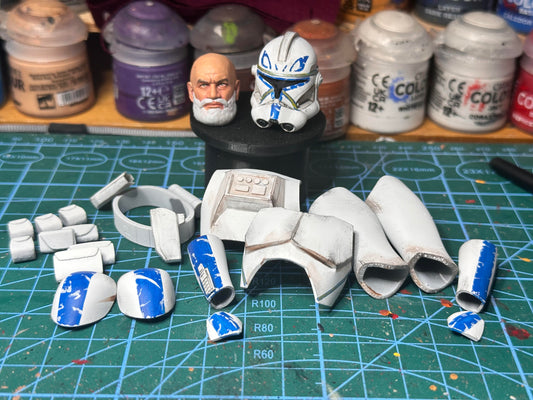 Rebels Realistic Old Man Captain Rex - Kitbash