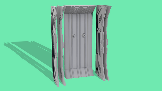 Dark Trooper Lockers 6"