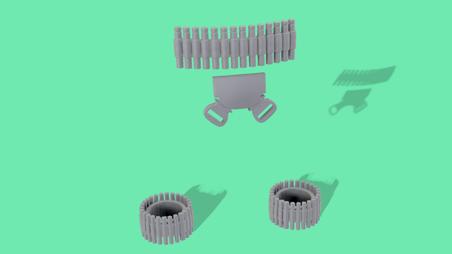 Cad Bane Head Sculpts and Accessories MJB