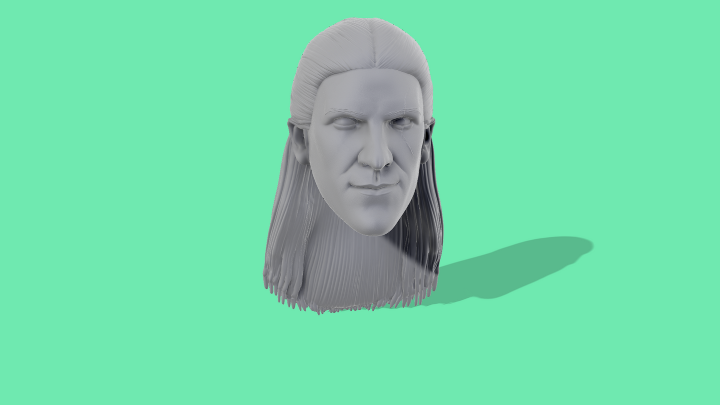 Aemond Head Sculpt