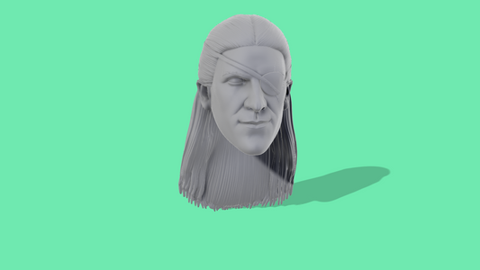Aemond Head Sculpt