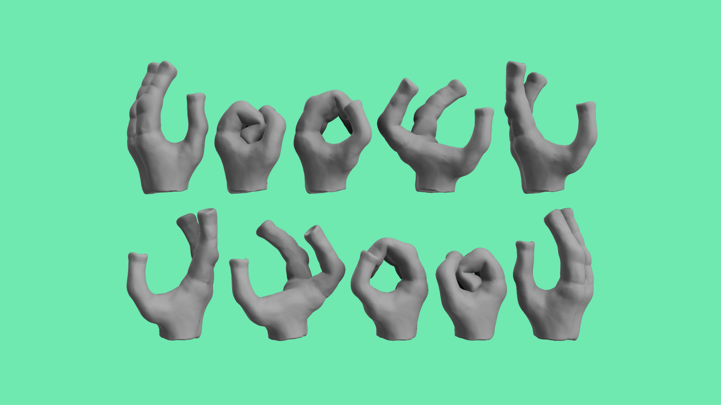 Quarren Head Sculpts and Hands