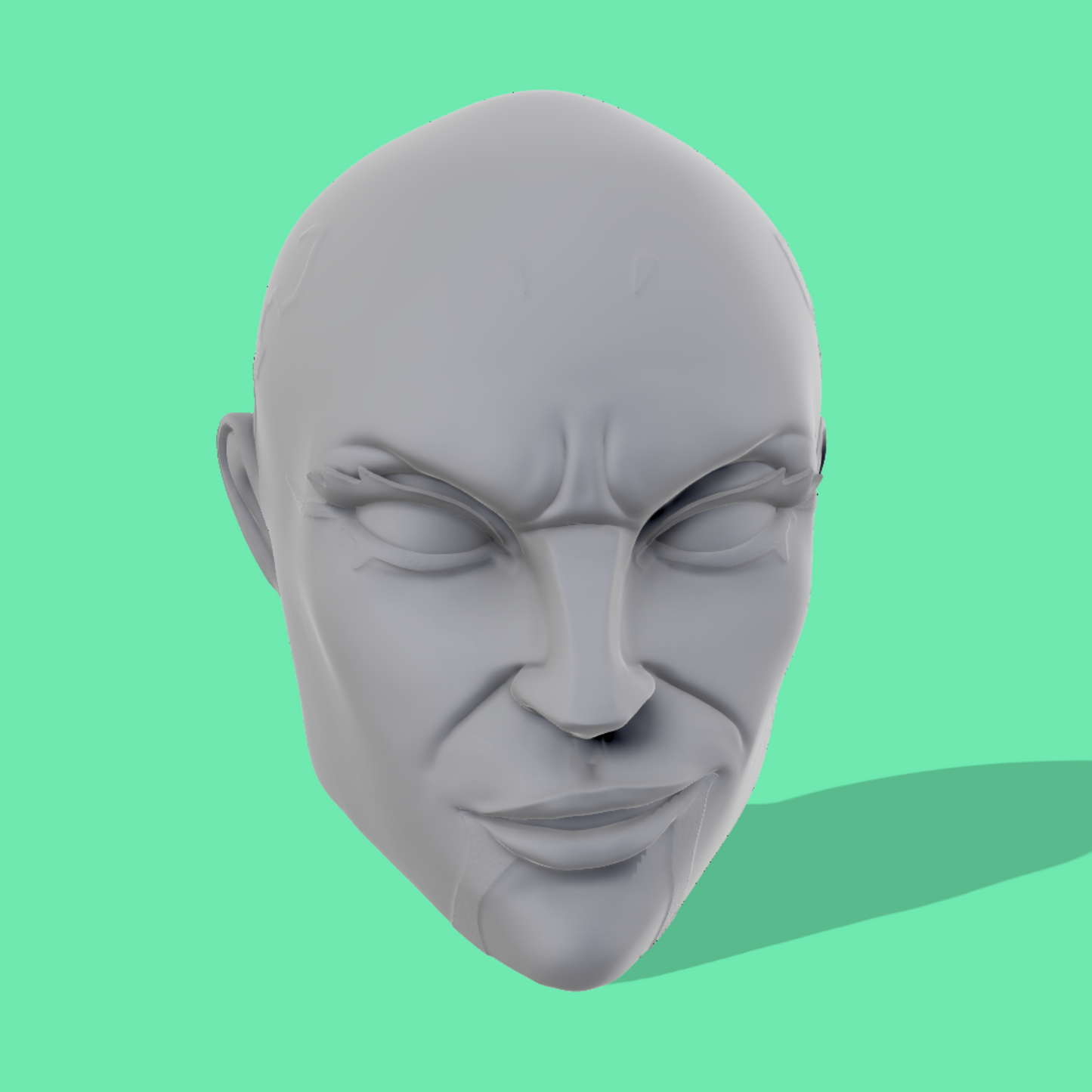 Asajj Ventress Head Sculpts