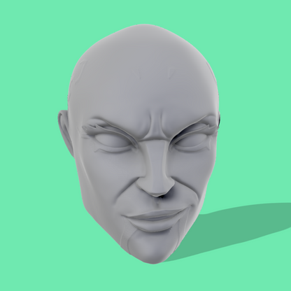 Asajj Ventress Head Sculpts