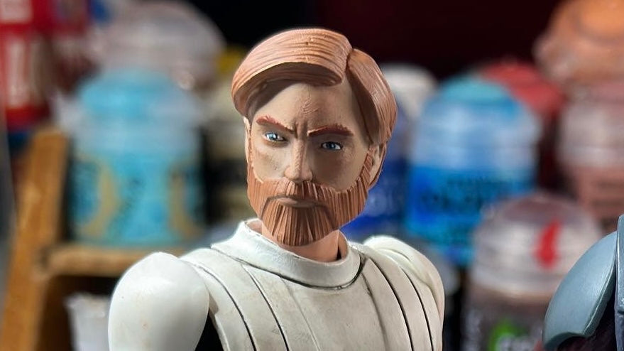 Obi-Wan Kenobi Animated Head Sculpt