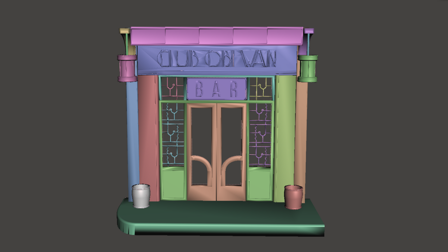 Club Obi Wan Diorama