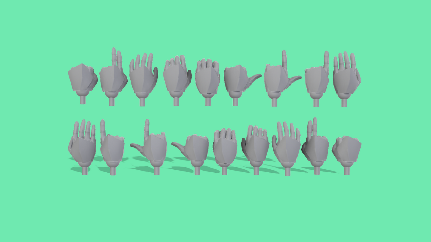 Clone Commander Hands