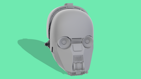 Copper Droid Head