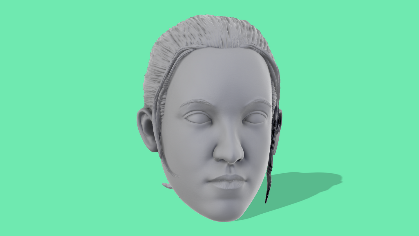 Ellie Head Sculpt