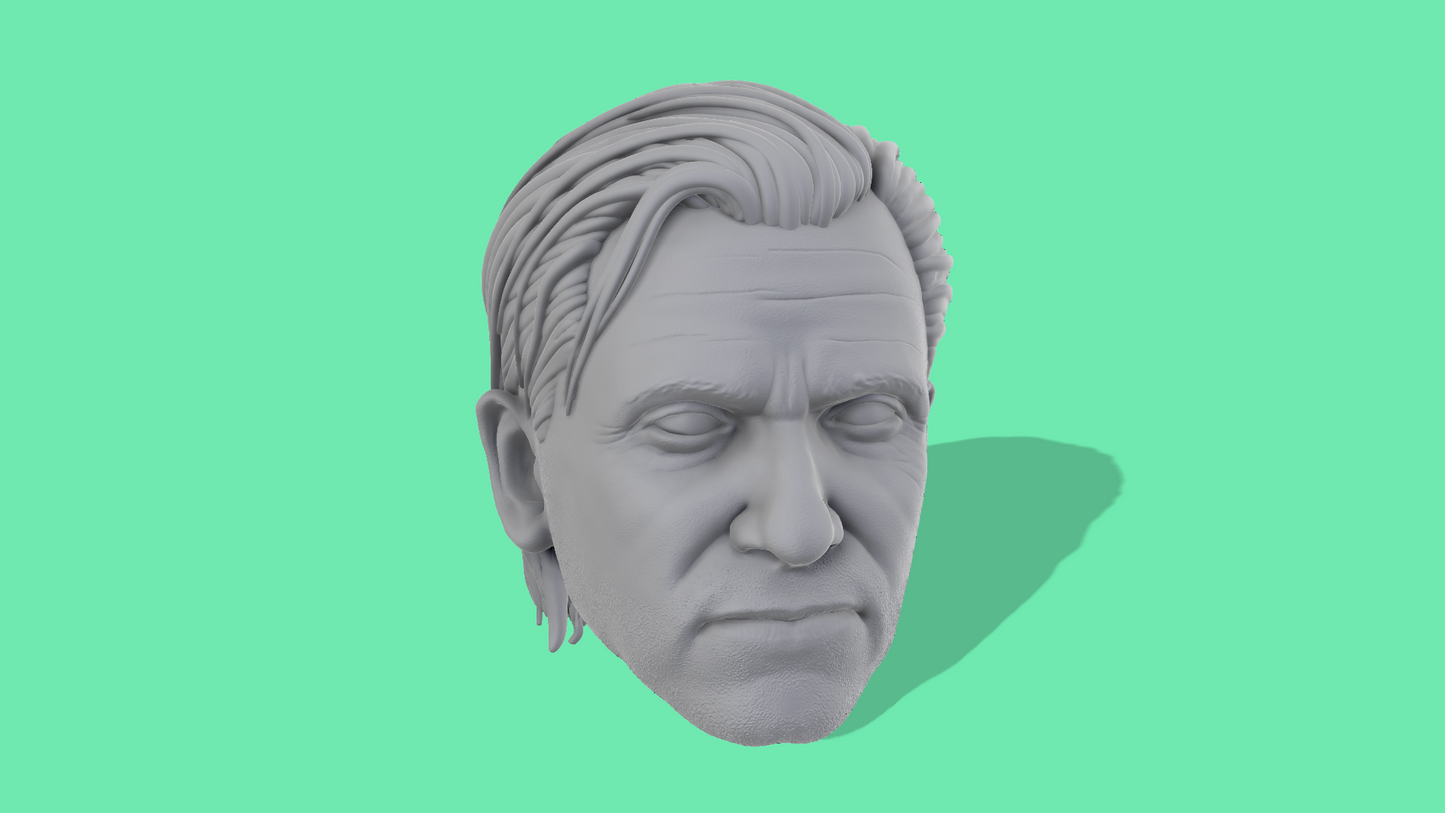 Emil Blonsky Head Sculpt