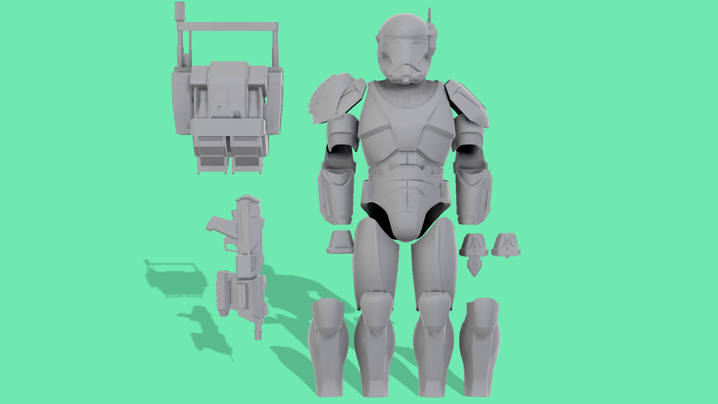 Republic Clone Commando (Budget3D)