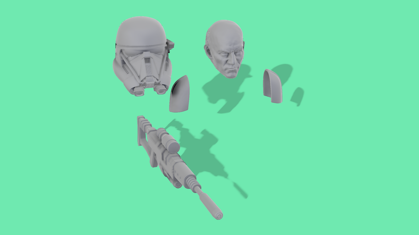 Imperial Crosshair Death Trooper 6"