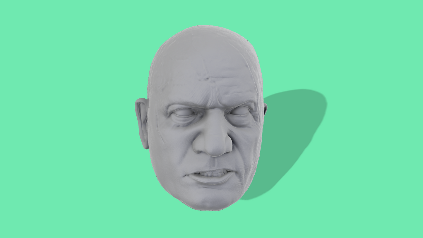 Boba Fett Head Sculpt