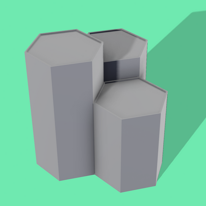 Hex Solution Figure Stands