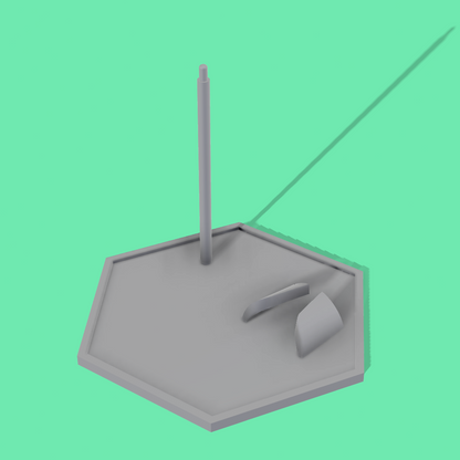 Hex Solution Figure Stands