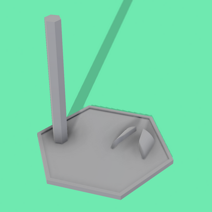 Hex Solution Figure Stands