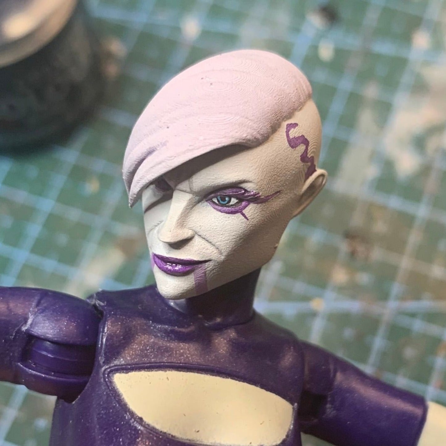 Asajj Ventress Head Sculpts
