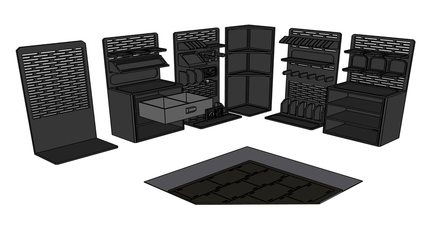 Storage Room Weapons Rack
