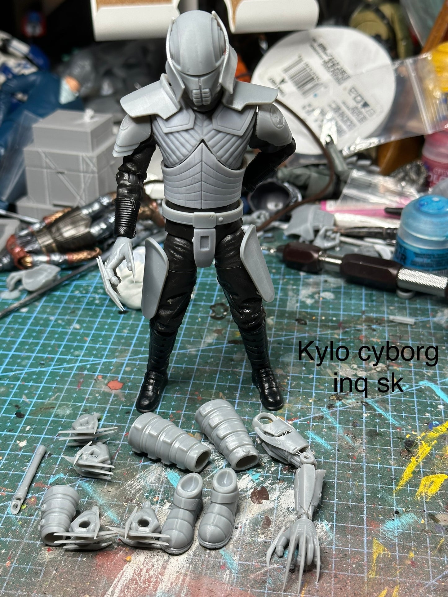 Inquisitor Starkiller Kitbash