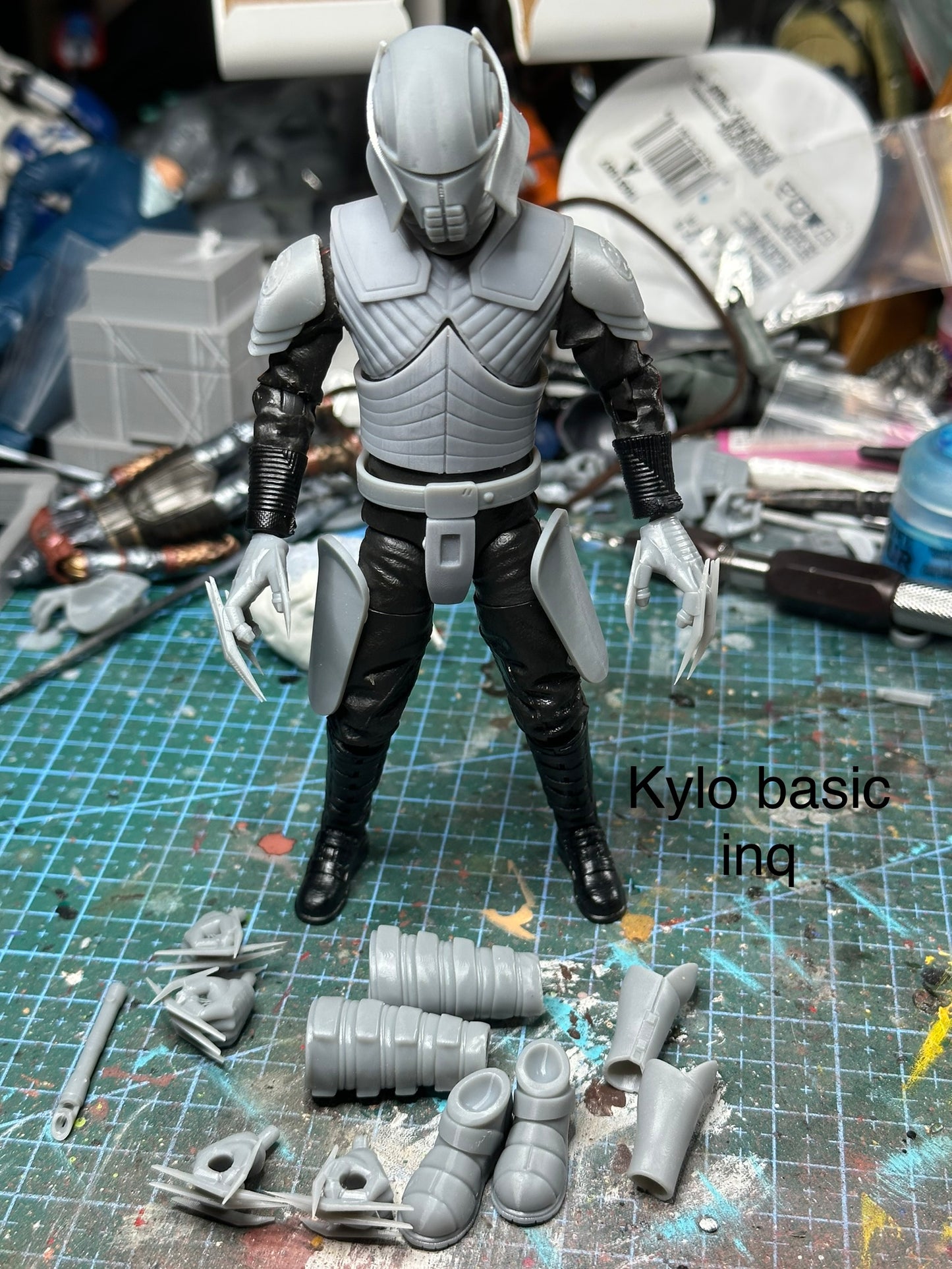 Inquisitor Starkiller Kitbash