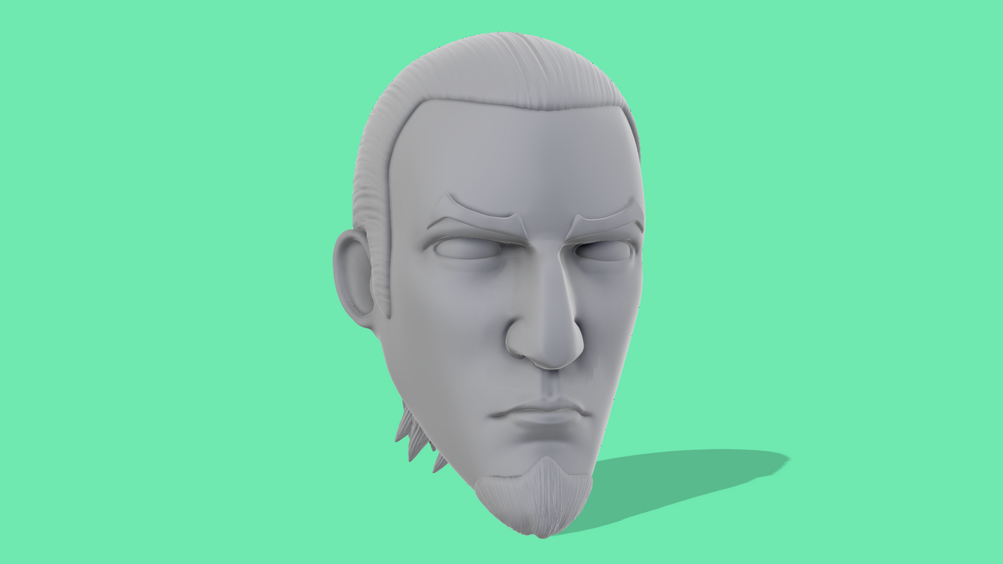 Kanan Jarrus Head Sculpts