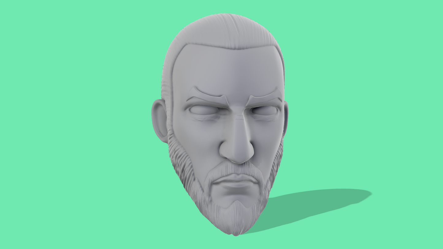 Kanan Jarrus Head Sculpts