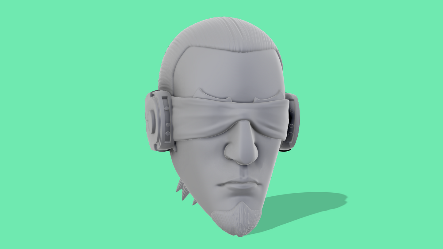 Kanan Jarrus Head Sculpts