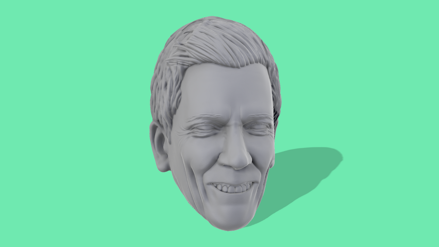 Kevin Bacon Head Sculpt