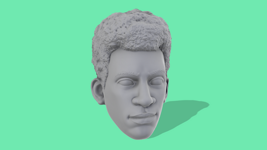 Miles Morales Head Sculpts