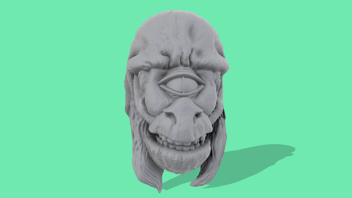 Myo Cyclops Head Sculpt