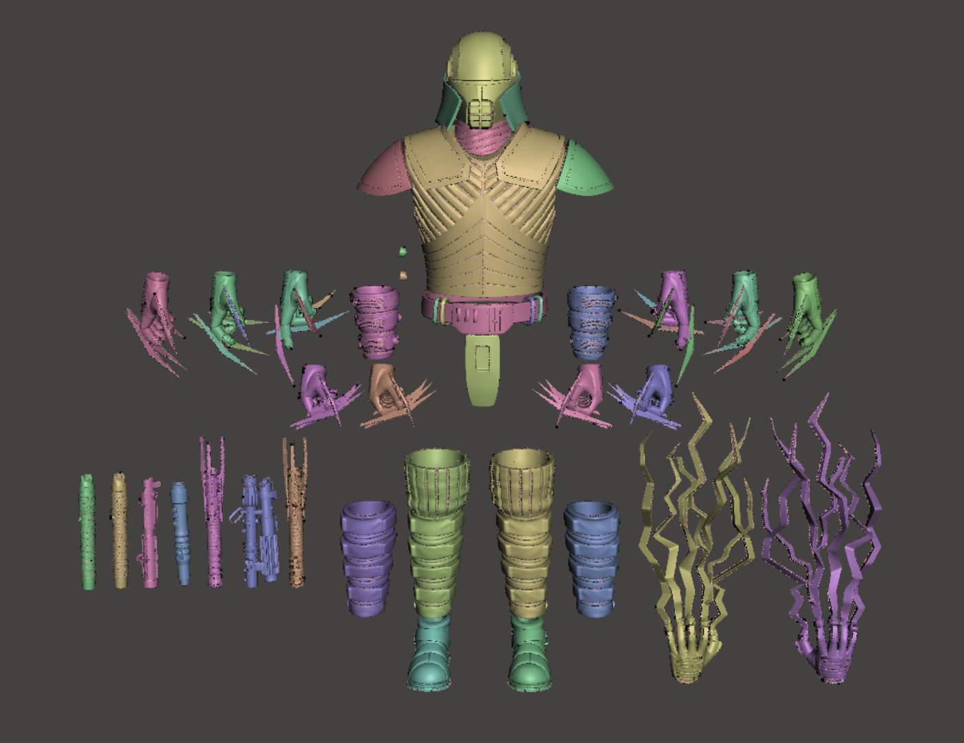 Starkiller Armor and Accessories