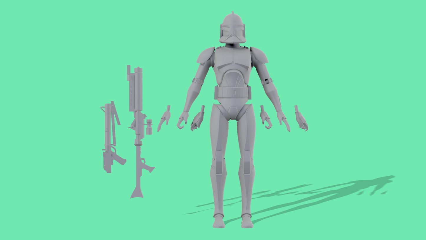 Articulated Animated Clone Kits