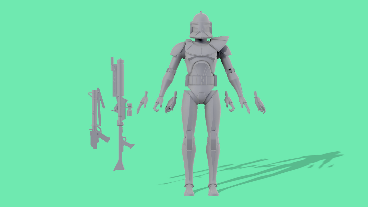 Articulated Animated Clone Kits